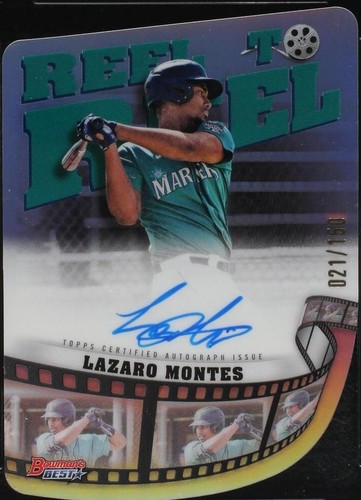 Lazaro Montes 2025 Bowman Chrome Greatness Loading Insert SP