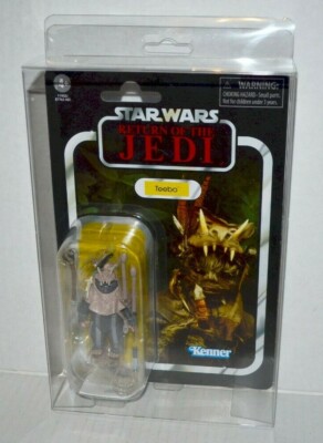 1 Star Wars Vintage Action Figures 3.75" Plastic Protectors Case Display Boxes