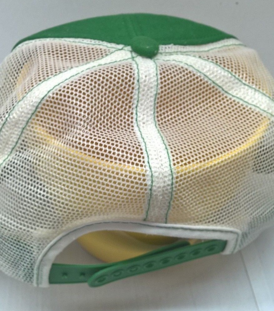 Sinclair with running dinosaur Hat Cap snapback mesh embroidered made in USA