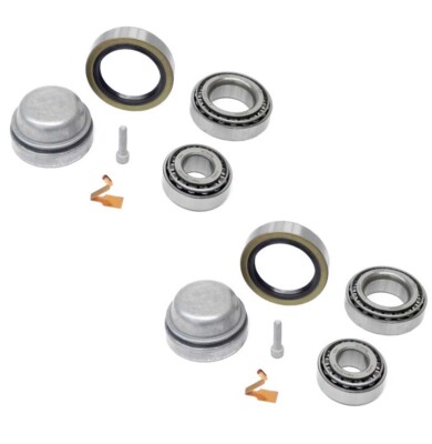Pair Set 2 Front FAG Wheel Bearings for Mercedes W126 300SD 420SEL 560SEC 560SEL