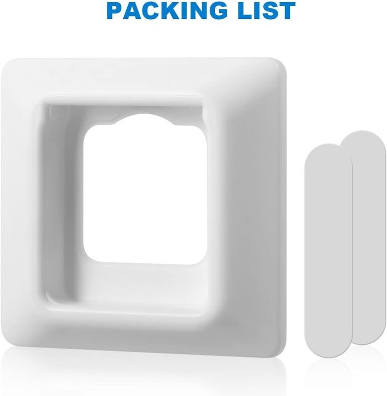 Window Mount Compatible with Wyze Cam V3/V2, Screwless Strong Adhesive Mount