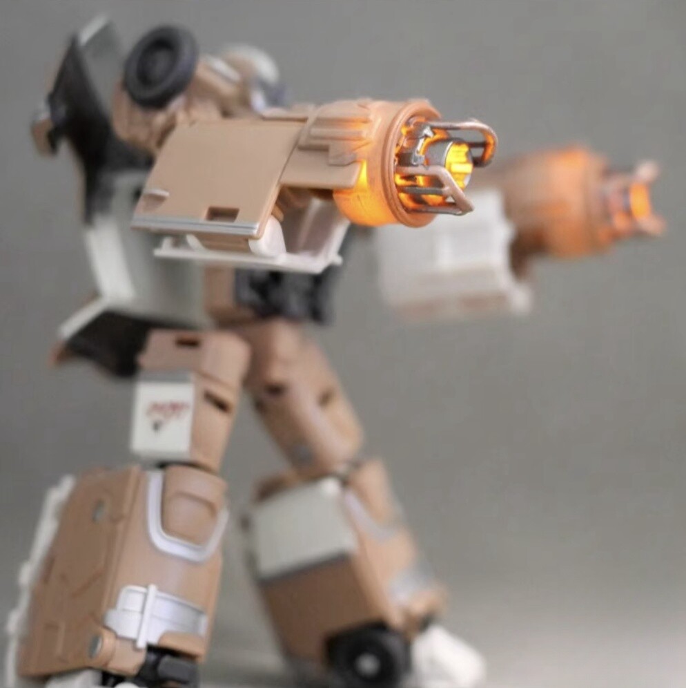 For SS108 Wheeljack Weapon Upgrade Kit 3D DIY LED Hand Cannon Accessories