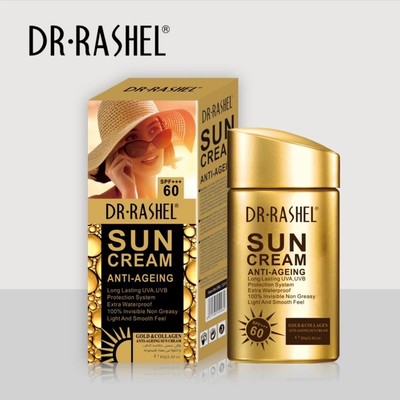 DR RASHEL Sun Cream SPF60 Anti-Ageing UVA/UVB Protection Original free shipping