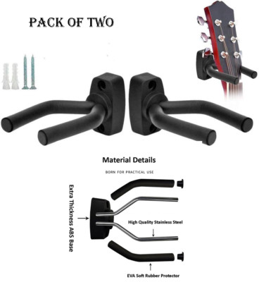 Pack of 2/4/6/8 Guitar Hanger Hook Holder Wall Mount Display Acoustic US Stock
