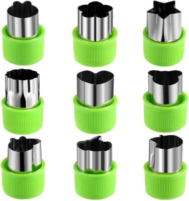 NALCY Vegetable Fruit Cutter Set, Cookie Cutters Vegetable Fruit Cutter Cookie C