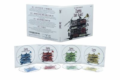 FRANK ZAPPA - ZOOT ALORS!: THE LEGENDARY BROADCASTS 4 CD SET - NEW / SEALED