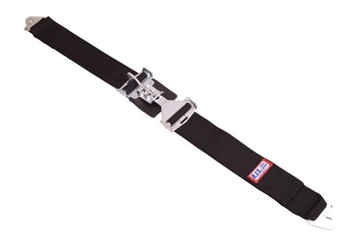 RJS Racing Equipment 15002001 SFI 16.1 3 L&L PULL DOWN Lap Belt SNAP BLACK