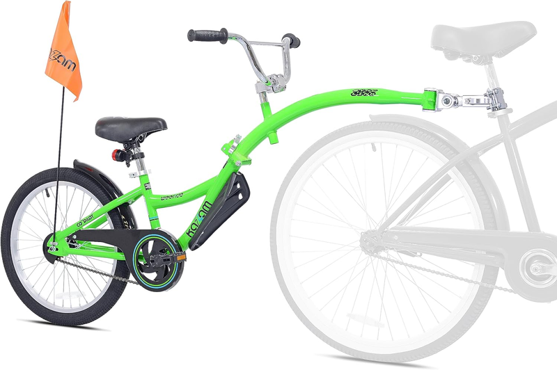 Co-Pilot Bike Trailer, Green, 20 Inch