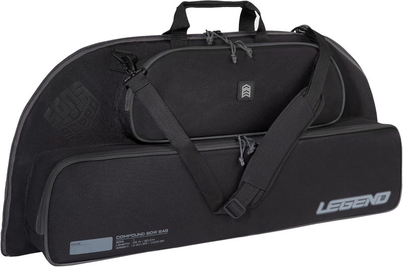 Bowarmor Soft Compound Bow Case - Carry Your Archery Accessories - Thick Protective Padding, Strong Nylon Fabric and Soft Lining