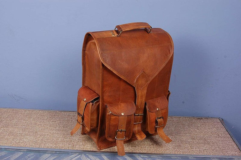 Sac à Dos Pour Femmes Voyage Artistique En Cuir Sac à Main Sac à Dos Bandouli...