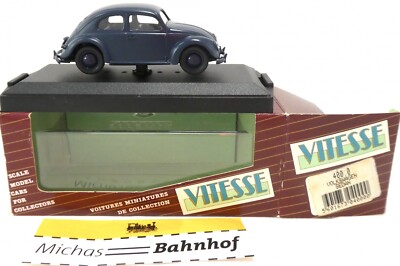 Volkswagen Coccinelle Brezelkäfer Noir Sedan Vitesse 4000 1:43 Emballage Å LJ2