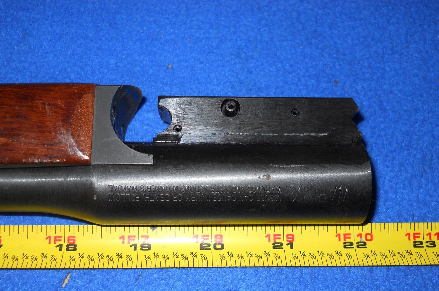 NEF PARDNER  Model SB 20GA H&R TOPPER 22" BARREL & WOOD FOREND 3" MOD #CL570