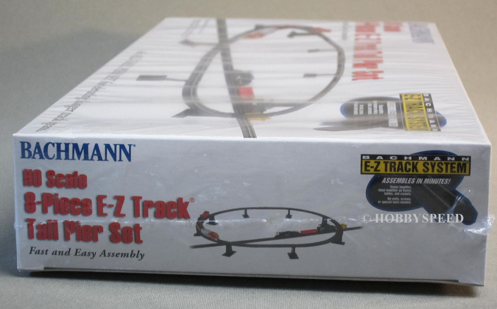 BACHMANN HO E-Z TRACK TALL PIER SET 8 SECTION train bridge supports BAC44472 NEW