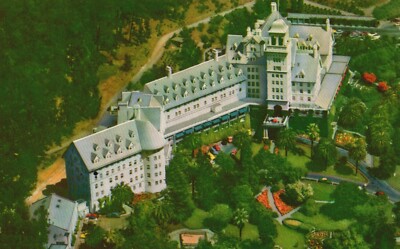 Postcard CA Berkeley Aerial View of Hotel Claremont Chrome Vintage PC e4879