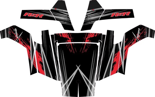 Kawasaki RH Side Cover Pattern Decal Part Number - 56069-1591 | eBay