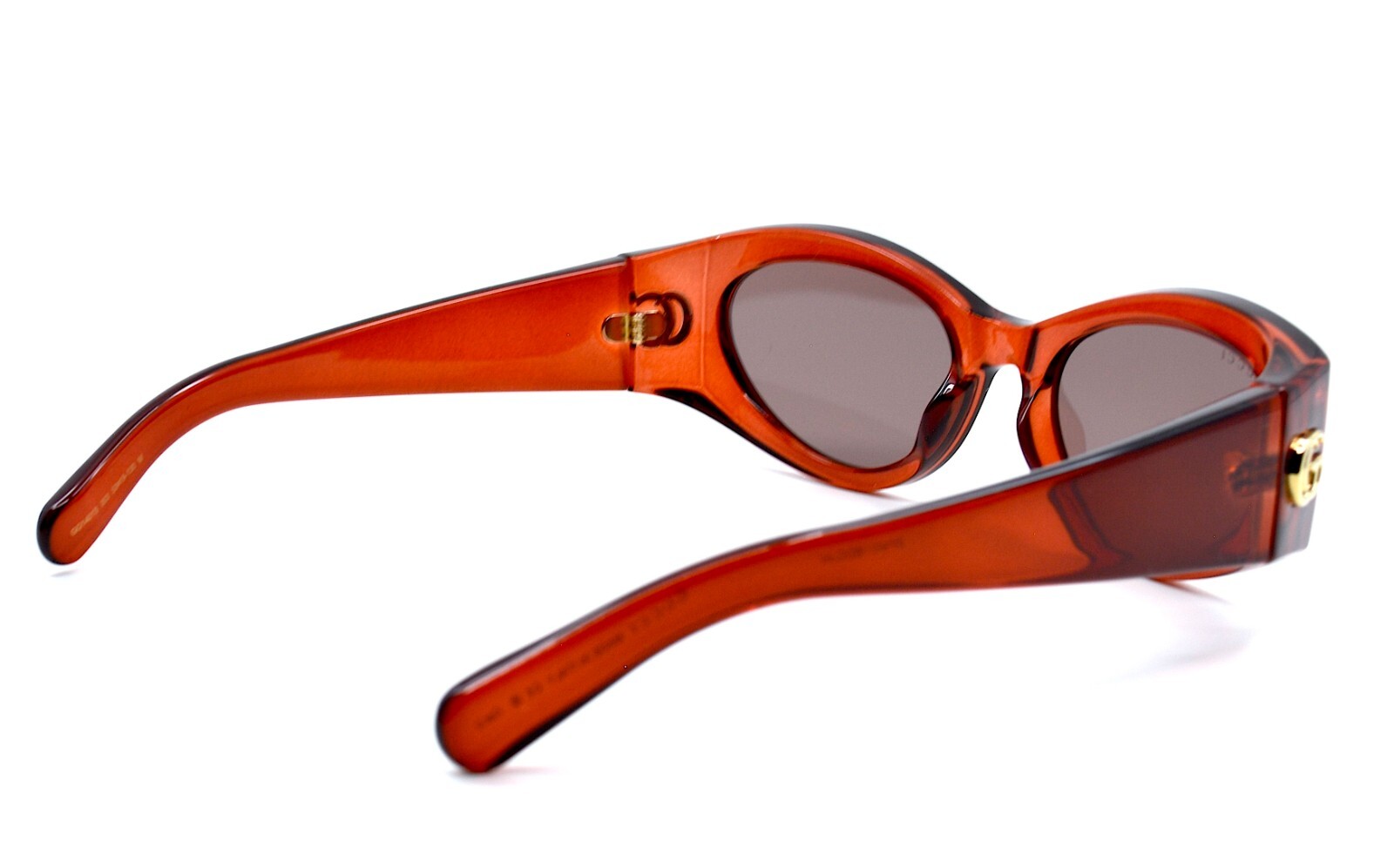 Pre-owned Gucci Gg1401s 003 Burgundy Brown Authentic Sunglasses 53-19