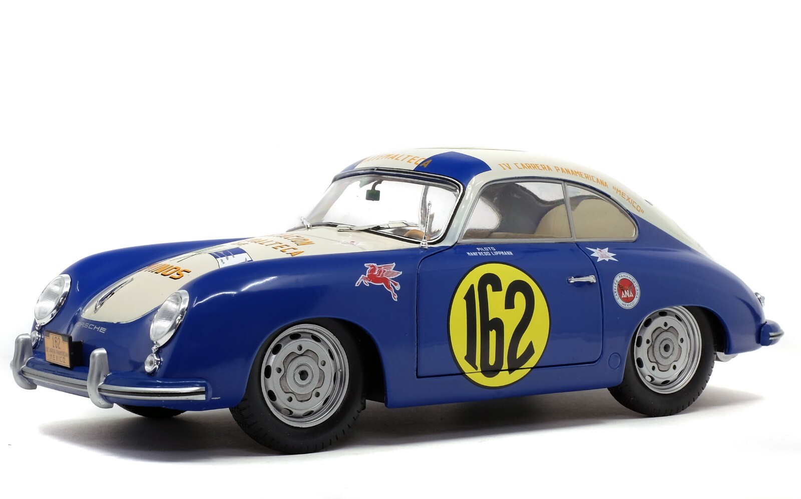 1953 PORSCHE 356 PRE-A CARRERA PANAMERICANA #162 1/18 MODEL