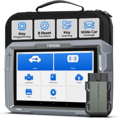 TOPDON T-Ninja PRO IMMO Pro-gramming Car Diagnostic Scanner Tool US