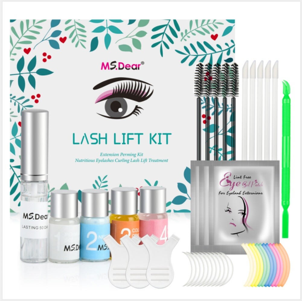 Eyelash Perming Kit Lash Lifting Curling Set Pad Perm Rod Glue Eyelash Extension | eBay