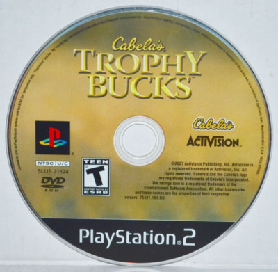 Cabela's Trophy Bucks (Sony PlayStation 2, 2007) PS2 Video Game MINT 