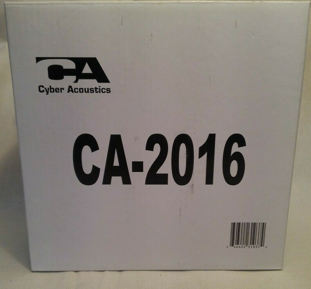 Cyber Acoustics CA-2016WB Computer Speaker System