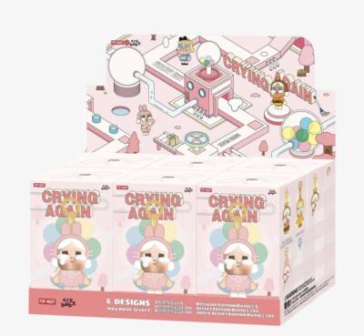 POP MART POP MART CRYBABY Crying Again Series Face Plush 未開封 6BOX セット Popmart: Crybaby - Crying Again Series Vinyl Face Plush