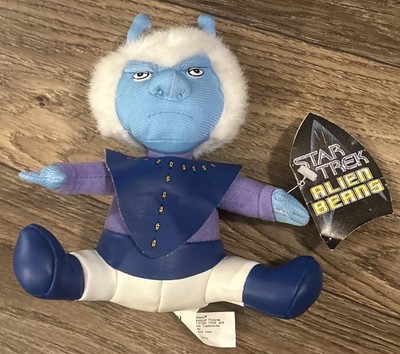 Original Star Trek Alien Beans 6  Andoria Collectible Series 1 Plush NWT 1998