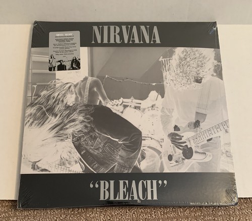 Sealed NIRVANA BLEACH Deluxe 2x 180g WHITE VINYL 20TH