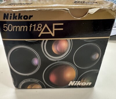 Nikkor 50mm f1.8 AF With Box/Read Details