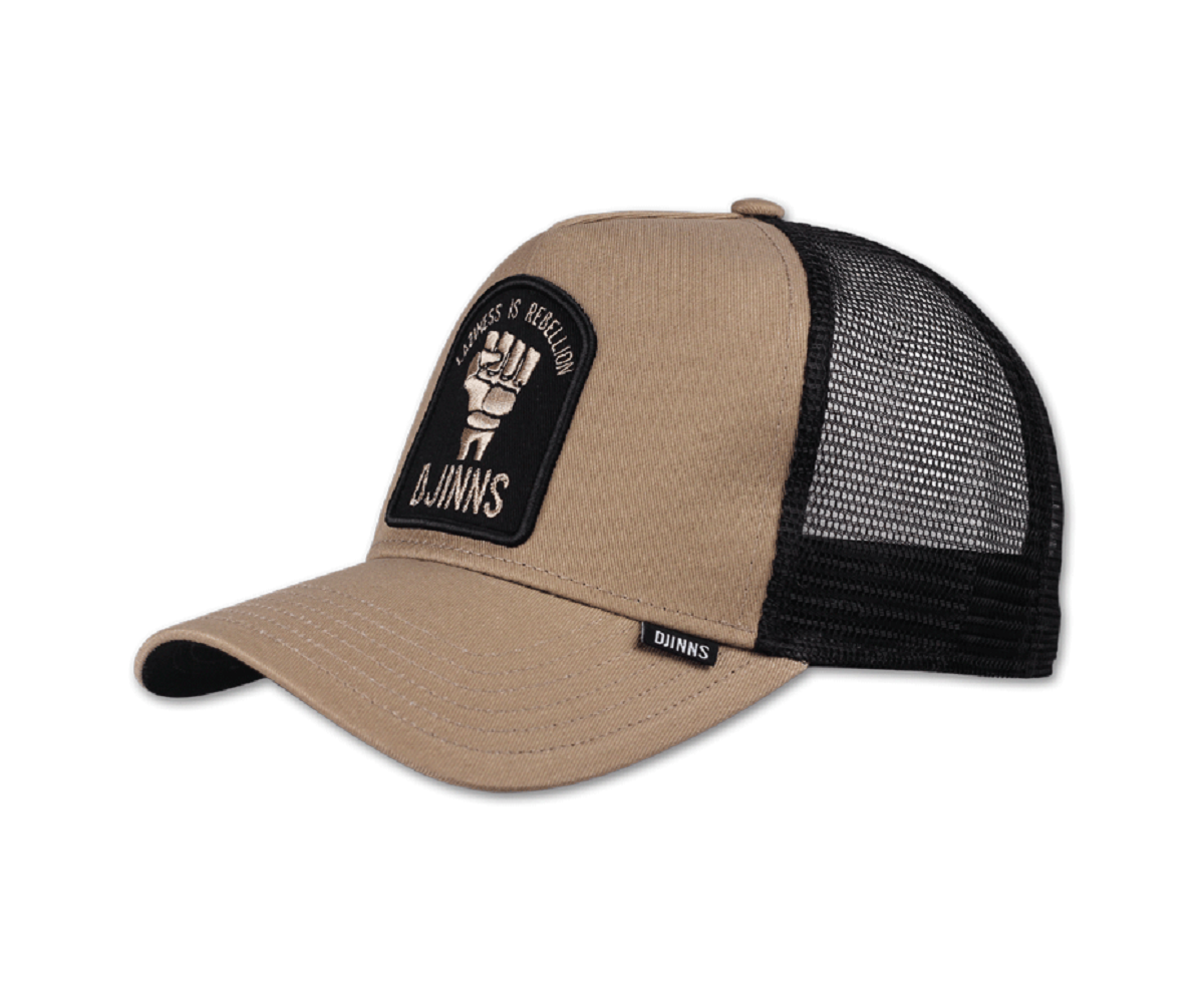 DJINNS Trucker Cap HFT Rebellion beige/black