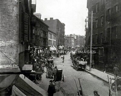 1880 New York City Photo Old Five points area Manhattan Gangs 8x10