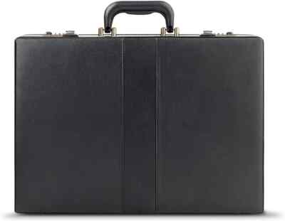 Lorell Expandable Attache Case, 17-1/2''x4''x12-1/2'', Black (LYSBC100ZZBK)