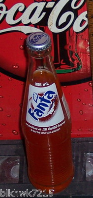 2018 FANTA ORANGE MADE IN MEXICO 355mL GLASS COCA COLA