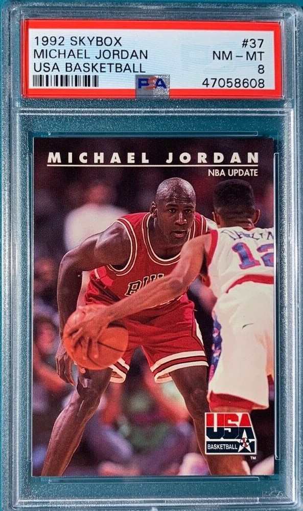 若者に人気のブランド Skybox 1992 USA eBay | 8 PSA Jordan Michael #37 Basketball その他
