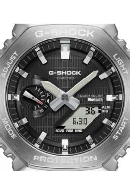Pre-owned Casio G-shock Solar & Bluetooth Watch Gbm-2100-1aer