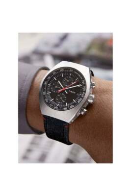Pre-owned Timex Legacy Tonneau 42mm Leather Strap Watch Tw2w50000