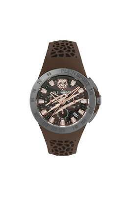 Pre-owned Plein Sport Thunderstorm Chronograph 43mm Gents Watch Psaba0423