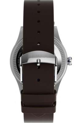 Pre-owned Timex Gents X Pan Am Waterbury Gmt Watch Tw2w97300