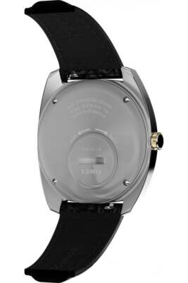 Pre-owned Timex Q Gents Leather Strap Watch Tw2w44800