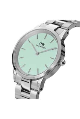 Pre-owned Daniel Wellington Iconic Link Arctic Ladies 32mm Watch Dw00100538