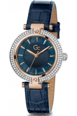 Pre-owned Gc Ladies Vogue Watch Z22003l7