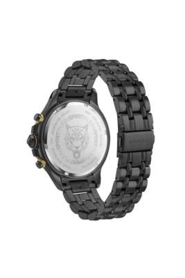 Pre-owned Plein Sport Warrior Tech Chronograph Gents 47mm Gents Watch Ps6ba0824