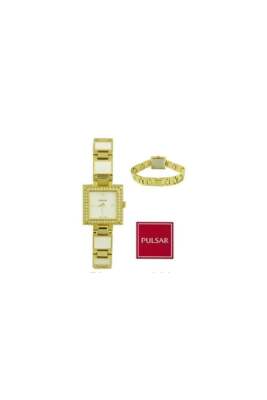 Pulsar Ladies Titanium Bracelet Date Watch  PXT875X1 PNP
