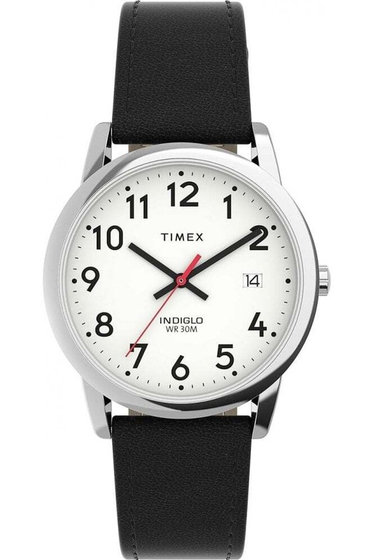 Timex Homme Facile Lisible Indiglo Montre 35mm Eau RÃ©Sistant Tw2v75100