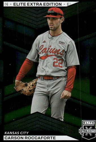 2023 Panini Elite Extra Edition - Carson Roccaforte #18