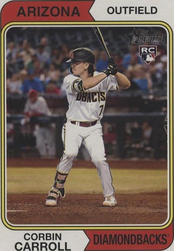 2023 Topps Heritage - Corbin Carroll #OB-CC