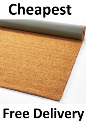 Cut To Size - COIR Welcome Lobby Reception Entrance Door Mat Matting Cheap