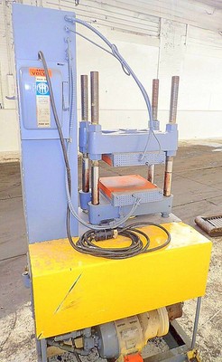 4 POST LAB PRESS WABASH 50 TON RUBBER MOLDING ELECTRIC HEAT PLATEN PRESS