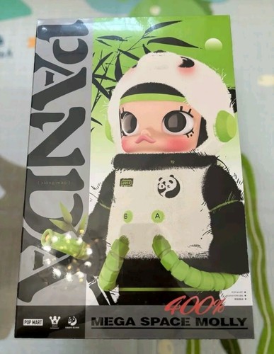 未開封 MEGA SPACE MOLLY 400% Panda POP MART Pop mart mega space molly 400% Panda | eBay