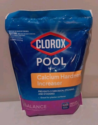 CLOROX Calcium Hardness Increaser 4LB, Granular 12204CLX New Free Shipping